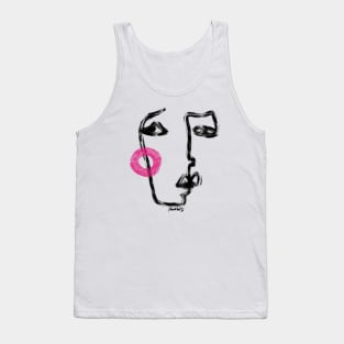 Shy girl Tank Top